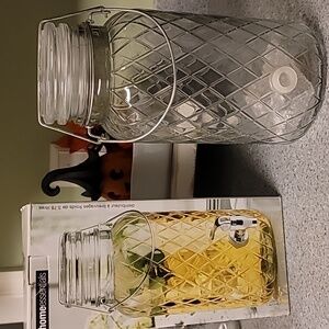 Home Essentials Quilted Design Beverage Dispenser